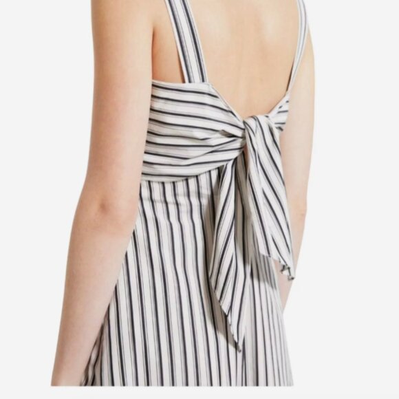 Ventura Striped Tie Back Midi Dress - Picture 3 of 4
